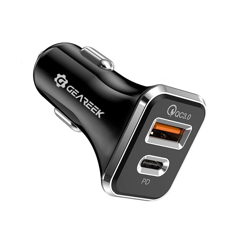 Cargador USB Cáraga Rápida Doble de Auto